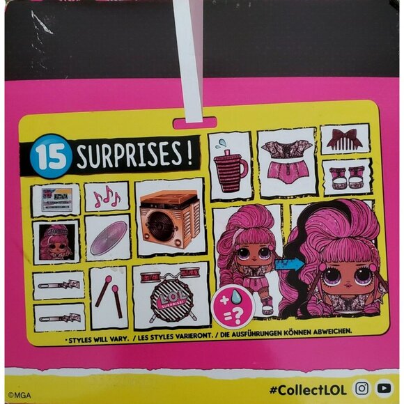 LOL Surprise REMIX Hair Style Flip Doll Reveal Music 15 Surprises Toy Girls Gift - Picture 2 of 6